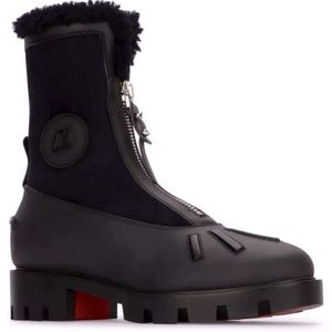 NEW Christian Louboutin Glory Chunky Boots 39